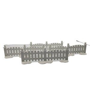 Dept 56 Snow Village Picket Fence #5101-2 Christmas Village Accesory
